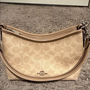 Coach tan Laurel small handbag